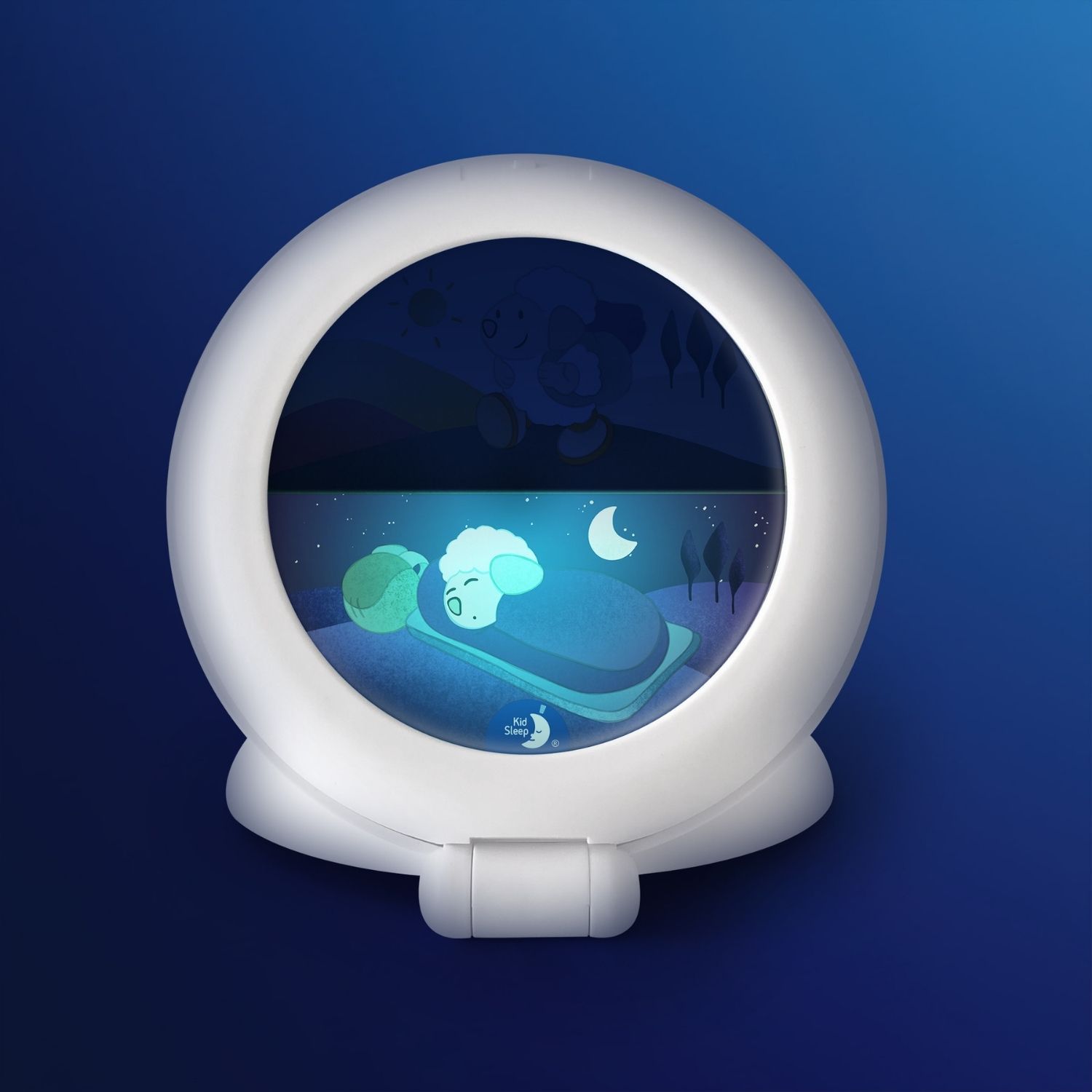 Veilleuse indicateur de réveil Kid'Sleep Globetrotter blanc (Pabobo) - Image 3