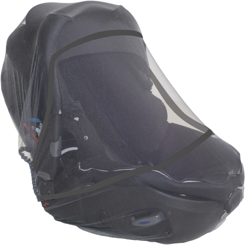 Moustiquaire pour poussette du groupe 0 grise (Domiva) - Image 3