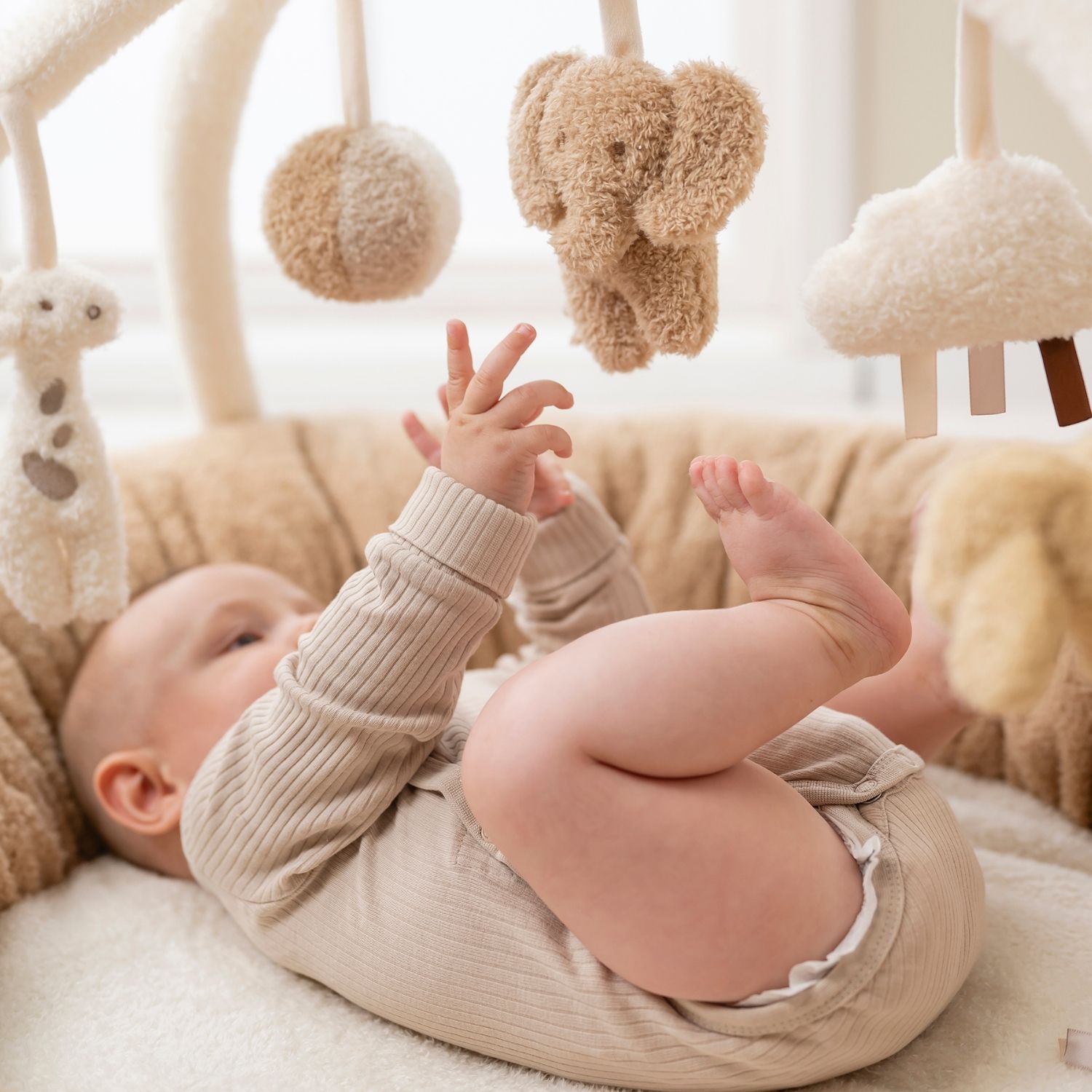 Tapis d'éveil avec arches Teddy (90 cm) (Nattou) - Image 3