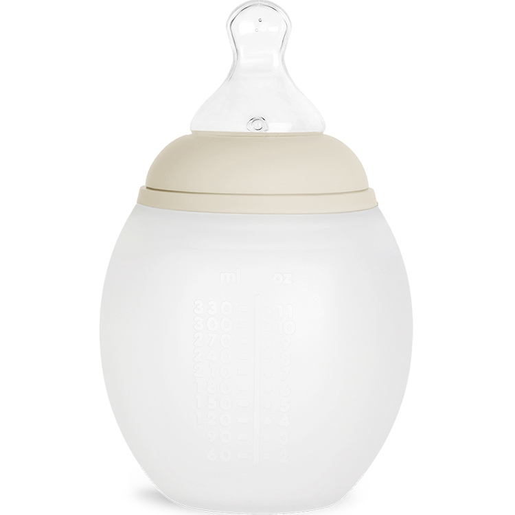 Biberon anti-colique en silicone sand (330 ml) (Elhée) - Image 3