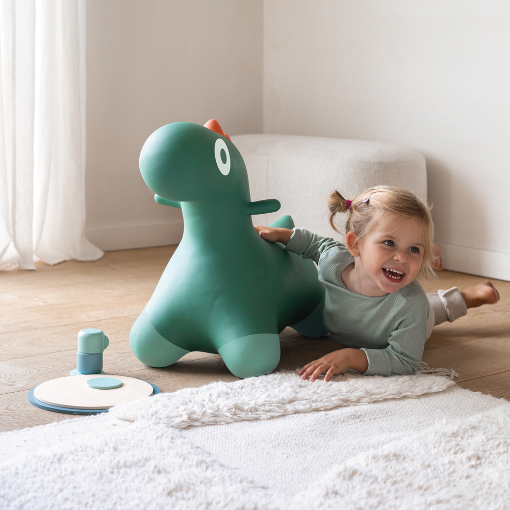 Ballon sauteur Hoppi Vert Jardin (Quut) - Image 1