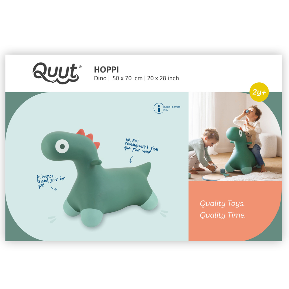 Ballon sauteur Hoppi Vert Jardin (Quut) - Image 4
