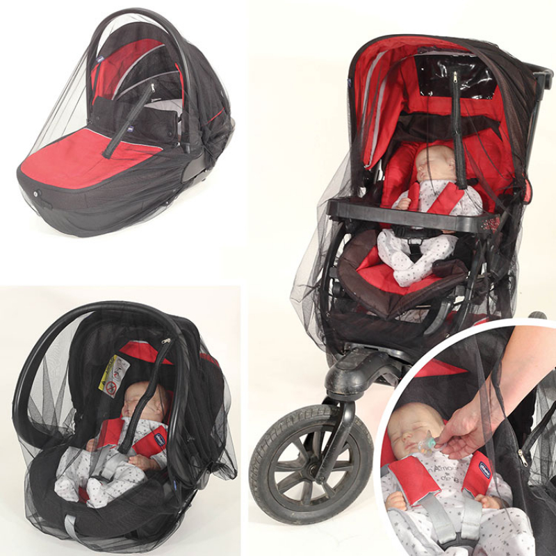 Moustiquaire zippée 3 en 1 noire (Trois Kilos Sept) - Image 1