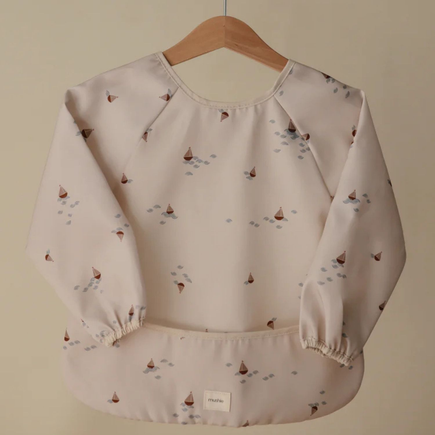 Bavoir à manches longues Boats (6-24 mois) (Mushie) - Image 3