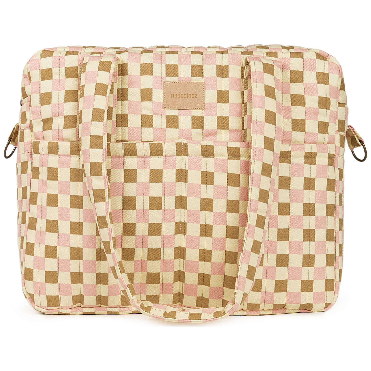 Sac à langer imperméable Yellow pink mosaic Hyde Park (Nobodinoz) - Image 5