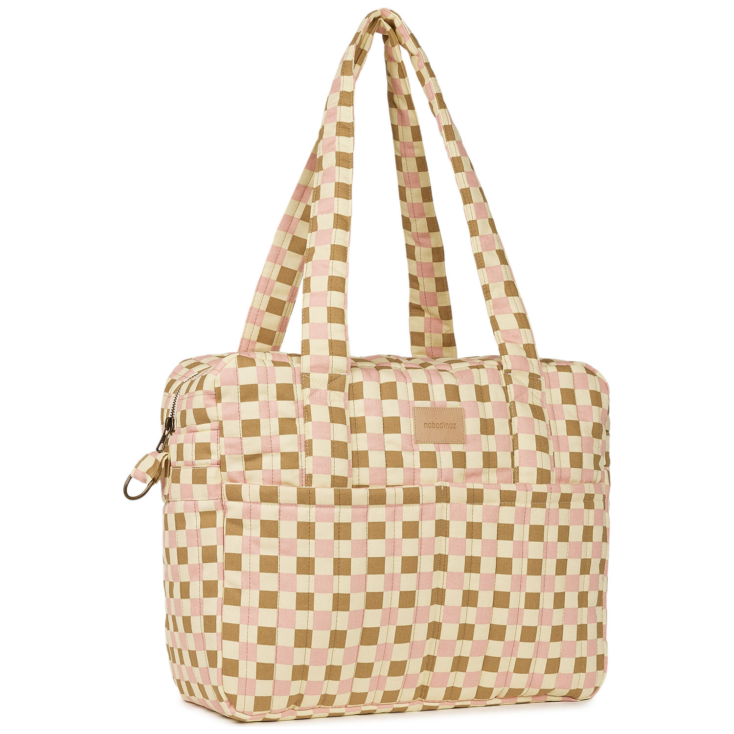 Sac à langer imperméable Yellow pink mosaic Hyde Park (Nobodinoz) - Image 6