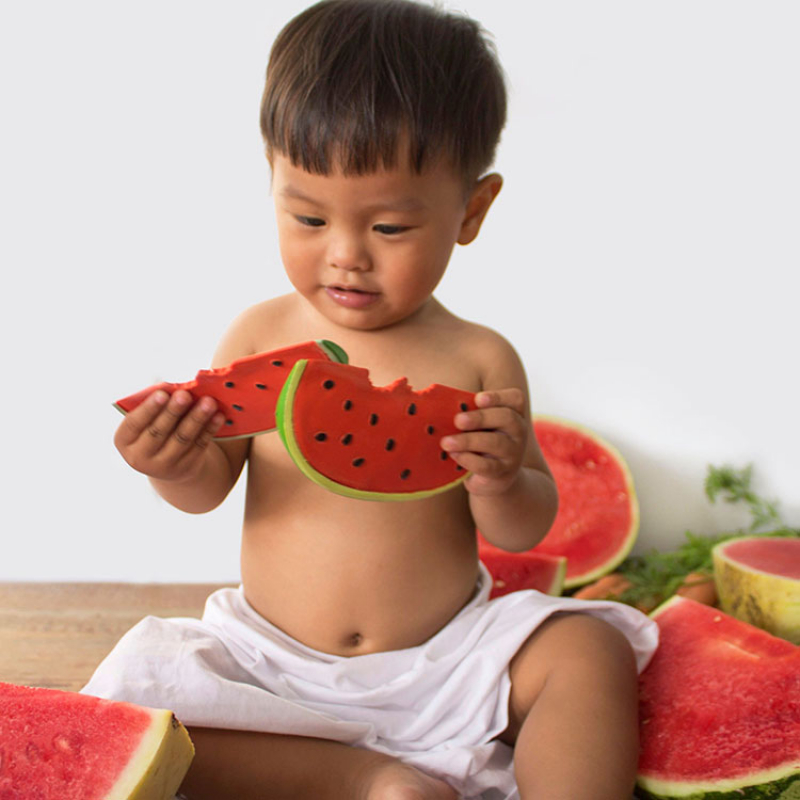 Wally la pastèque en latex d'hévéa (Oli and Carol) - Image 3