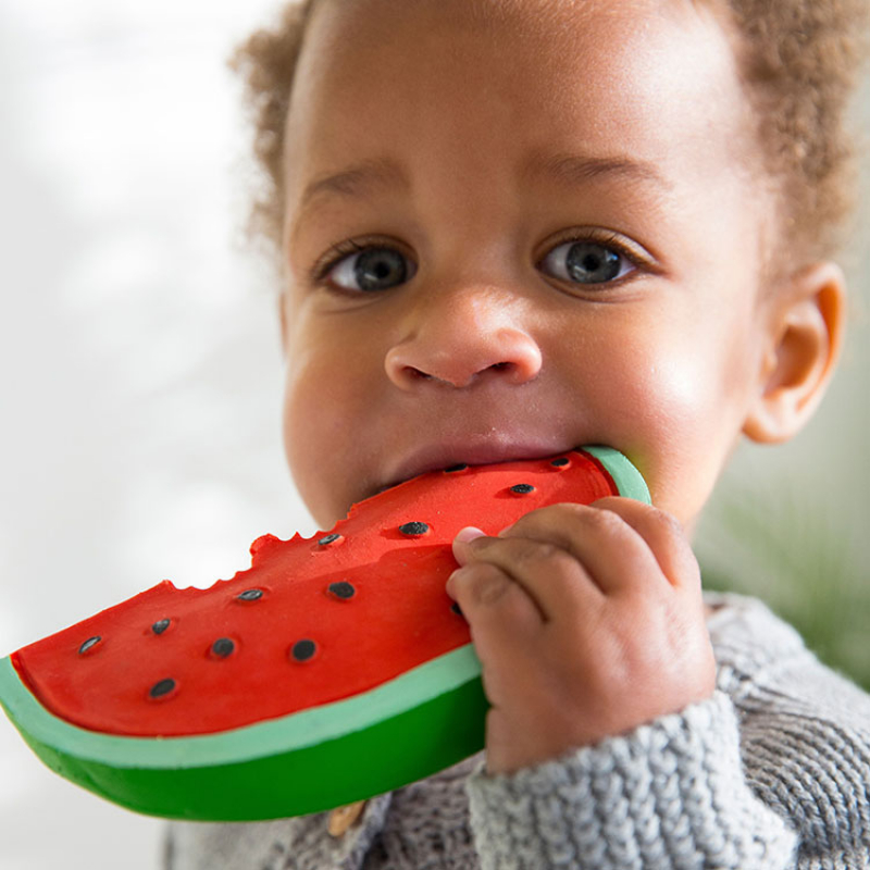 Wally la pastèque en latex d'hévéa (Oli and Carol) - Image 4