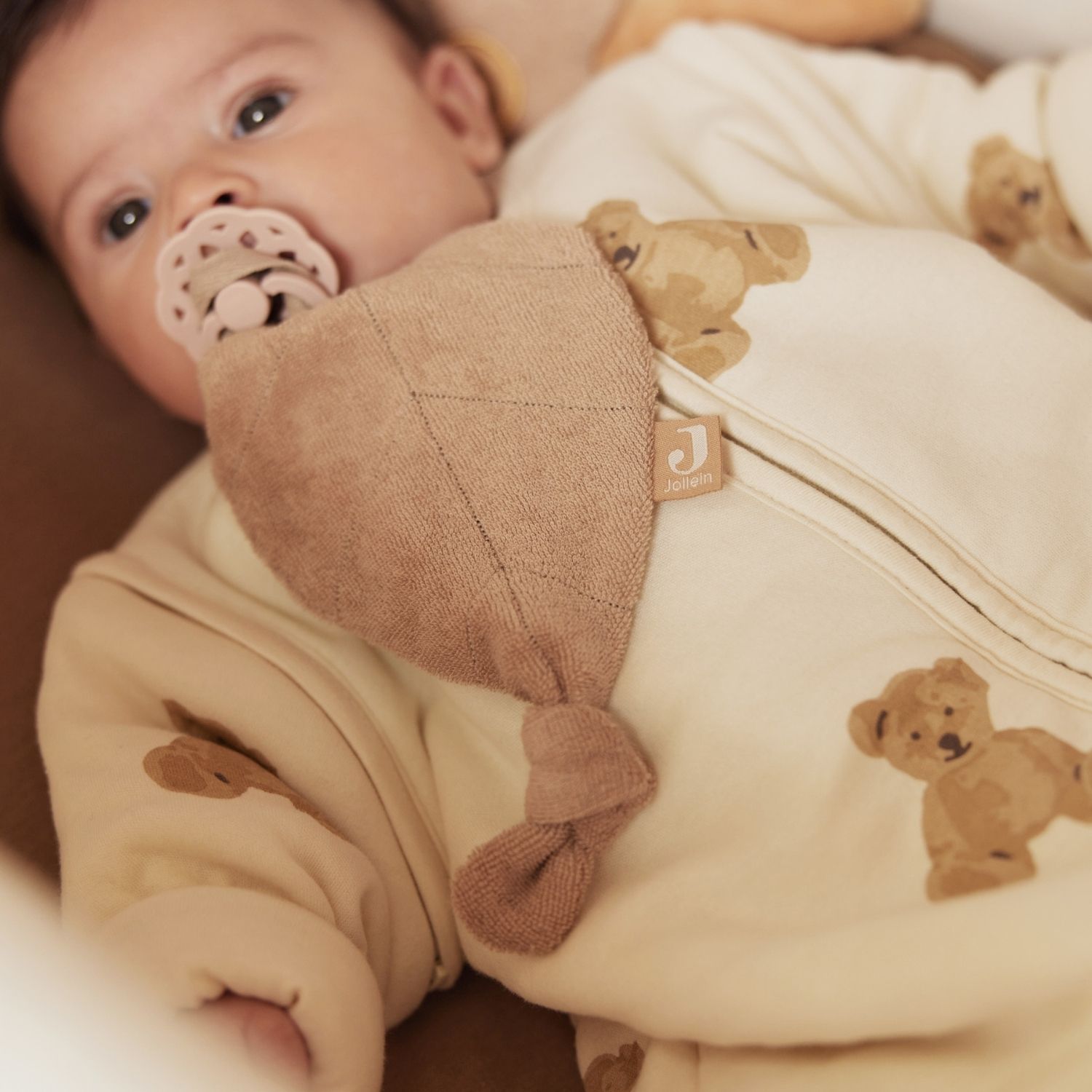 Gigoteuse avec manches amovibles Teddy Bear TOG 2-3 (3-6 mois) (Jollein) - Image 1
