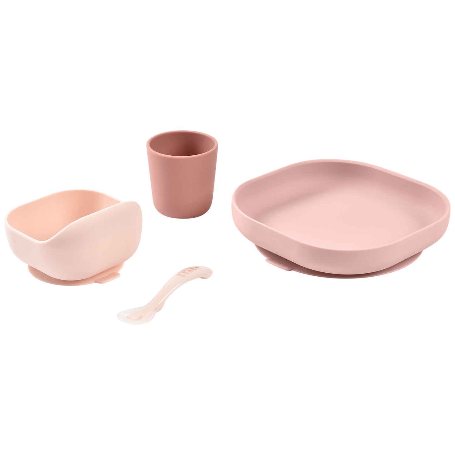 Coffret repas silicone Barbe à papa (4 pièces) (Béaba) - Image 5