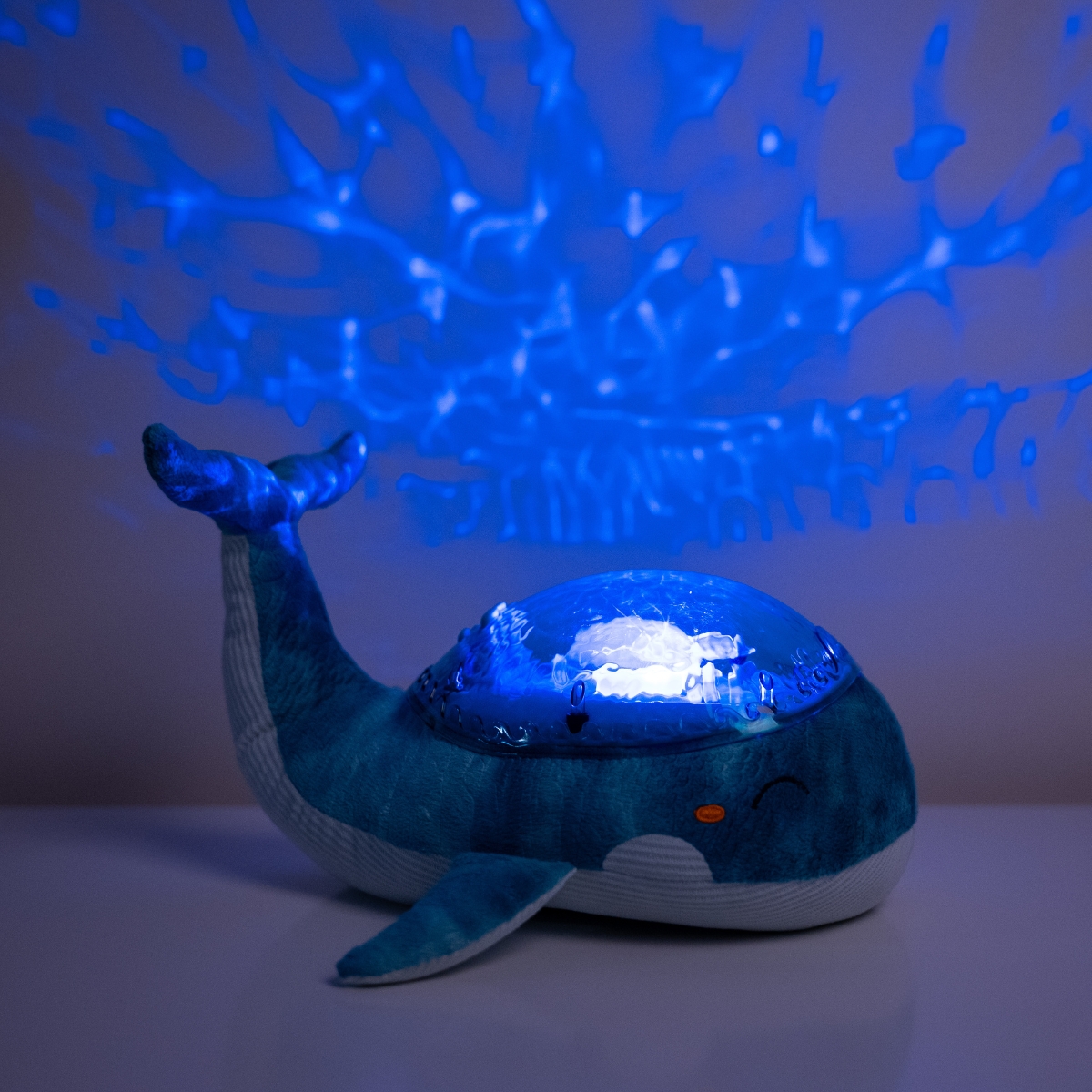 Veilleuse peluche Tranquil Whale Blue (rechargeable) (Cloud B) - Image 2