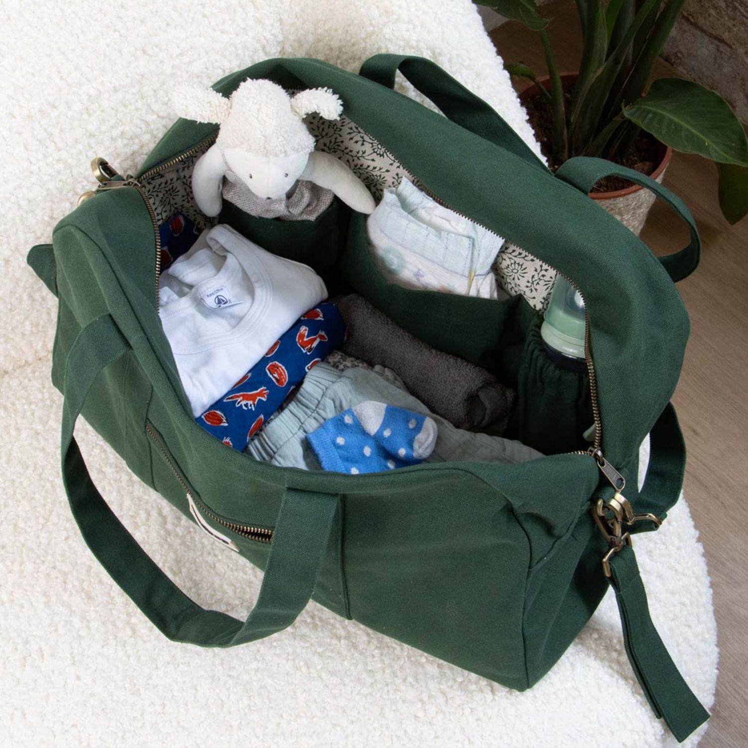 Sac à langer Basile Sapin (Hindbag) - Image 1