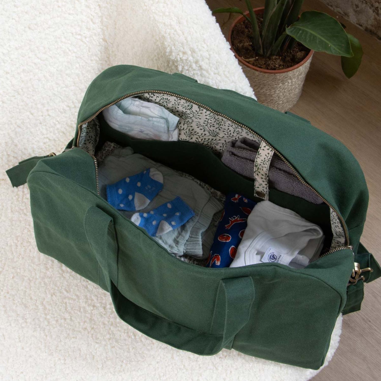 Sac à langer Basile Sapin (Hindbag) - Image 2