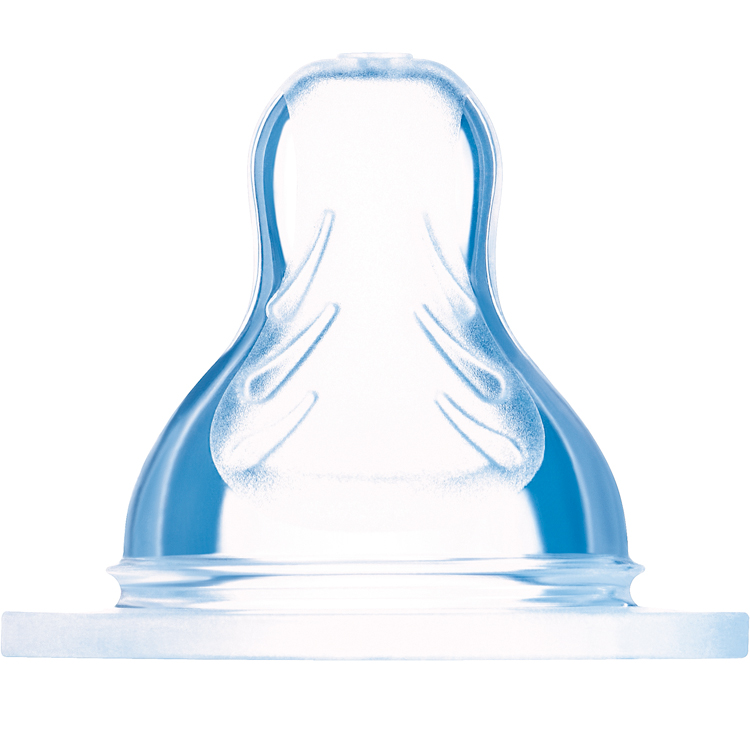 Lot de 2 tétines en silicone débit 3 rapide (4 mois et +) (Mam) - Image 2