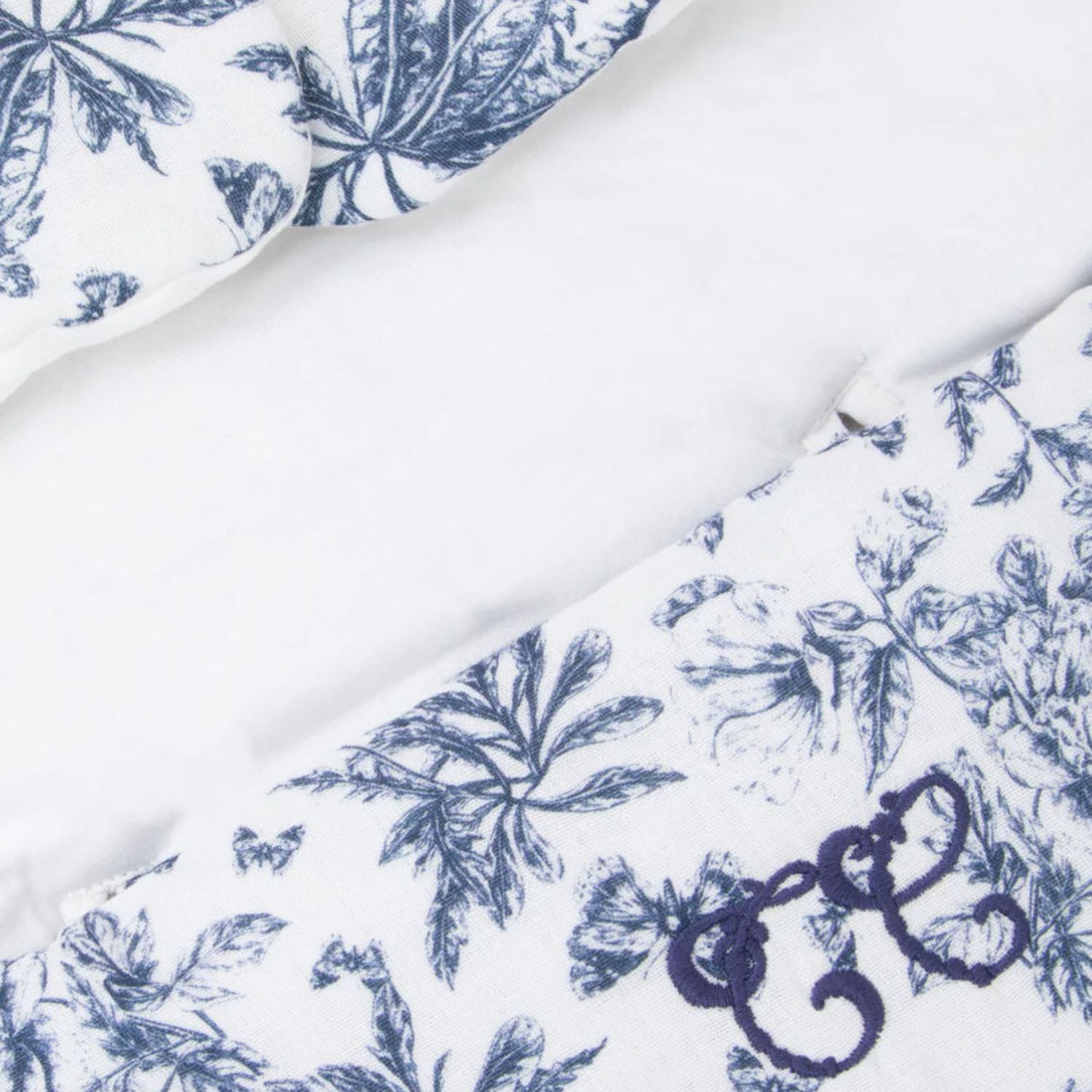 Nid d'ange passe sangle Toile de Jouy bleu (Tartine et Chocolat) - Image 4