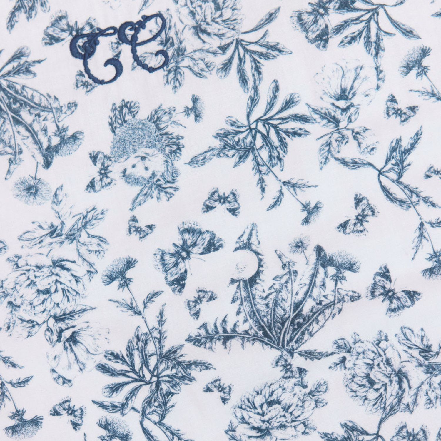 Nid d'ange passe sangle Toile de Jouy bleu (Tartine et Chocolat) - Image 5