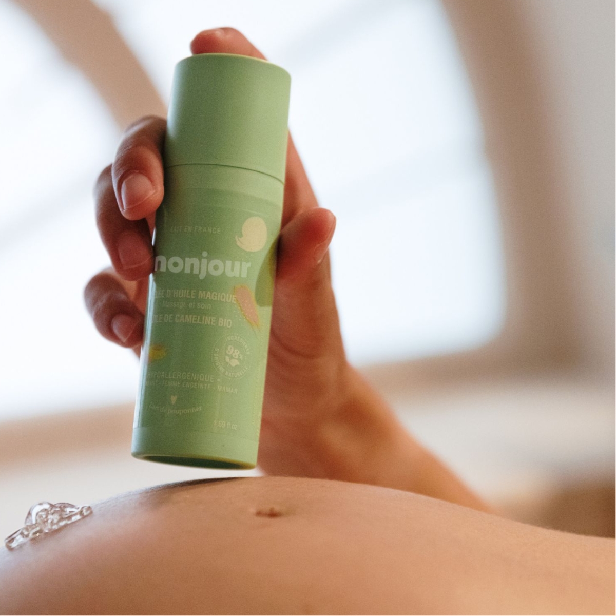 Gelée d'huile magique massage et soin (50ml) (Monjour) - Image 2