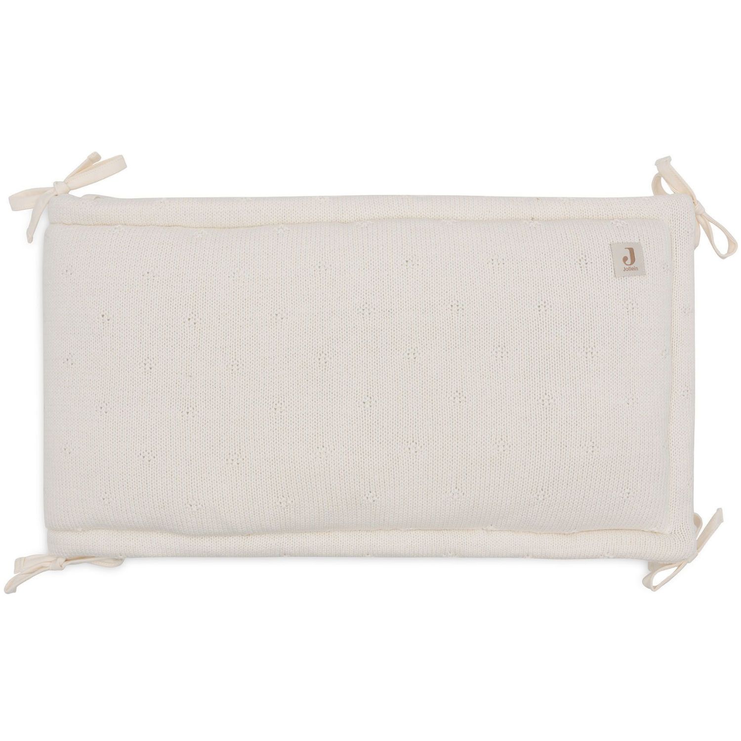 Tour de lit Cosy Knit Ivory (pour lits 60 x 120 ou 70 x 140 cm) (Jollein) - Image 3
