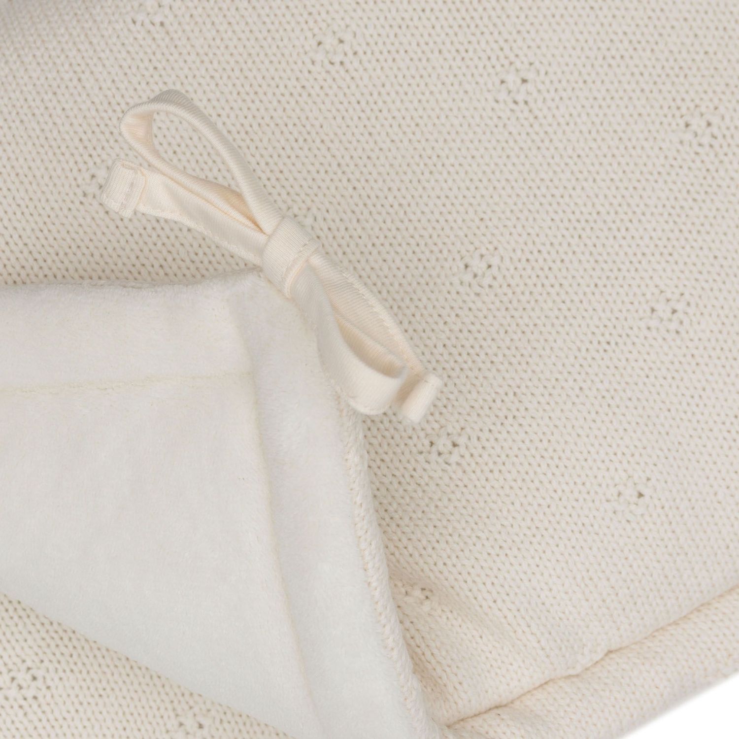 Tour de lit Cosy Knit Ivory (pour lits 60 x 120 ou 70 x 140 cm) (Jollein) - Image 5