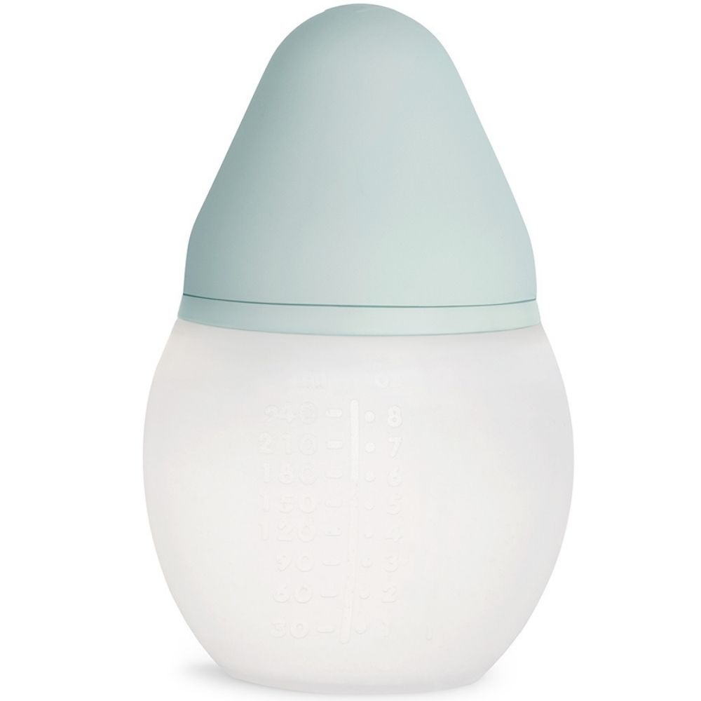 Biberon anti-colique en silicone ivy green (240 ml) (Elhée) - Couverture