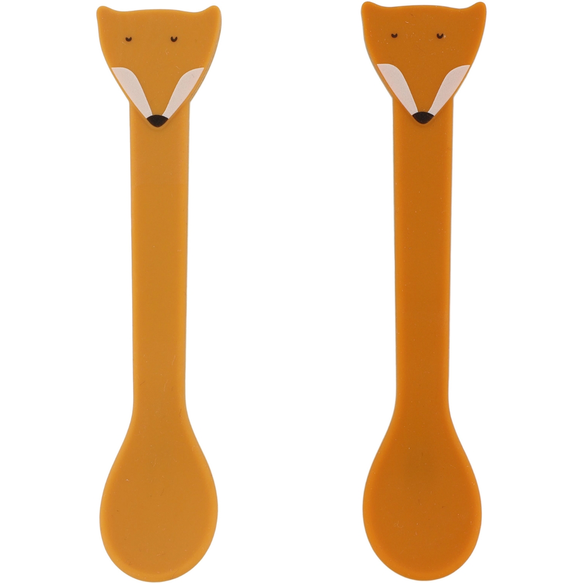 Trixie - Lot de 2 cuillères en silicone Mr. Fox
