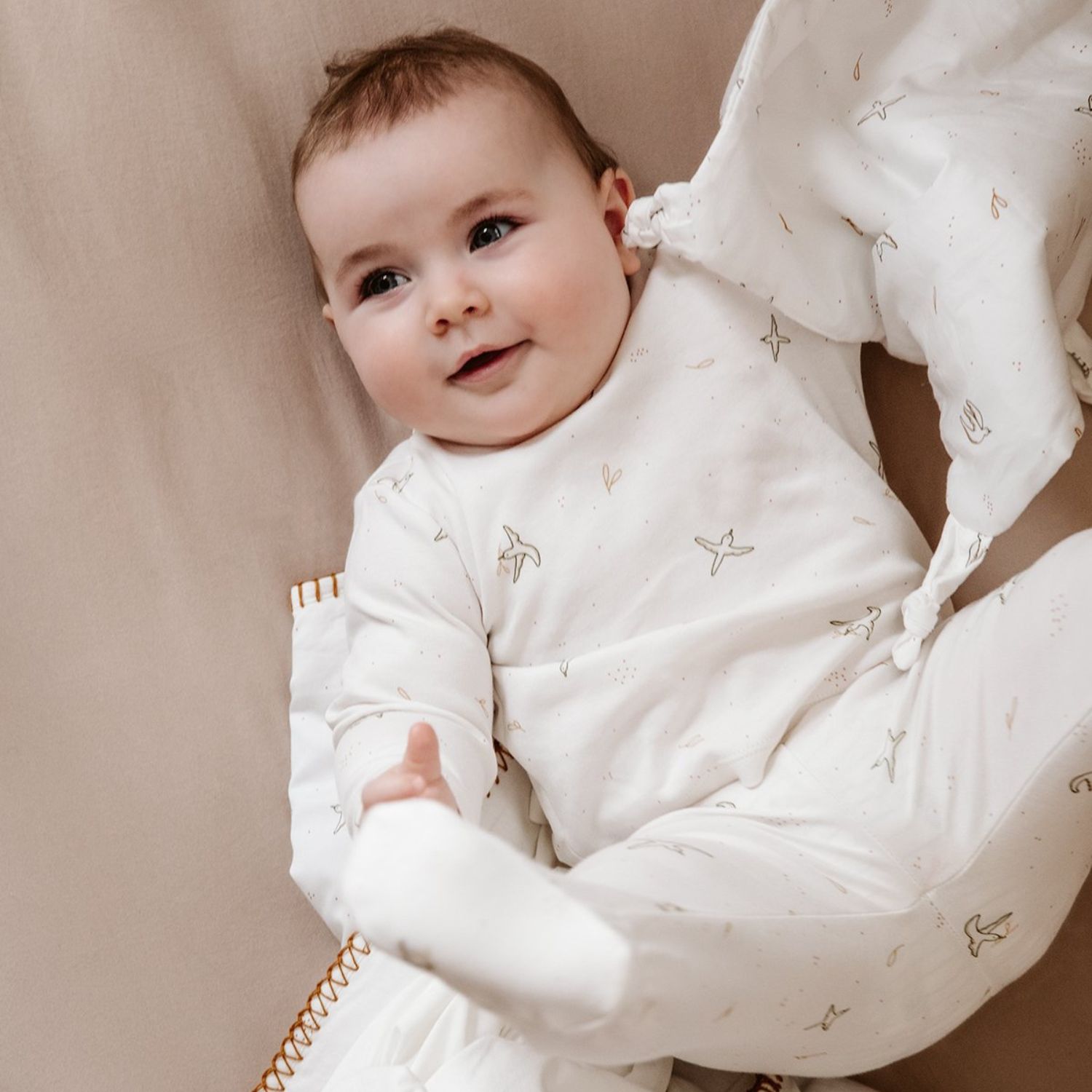 Pyjama en coton bio L'Envolée (1 mois) (Kadolis) - Image 1
