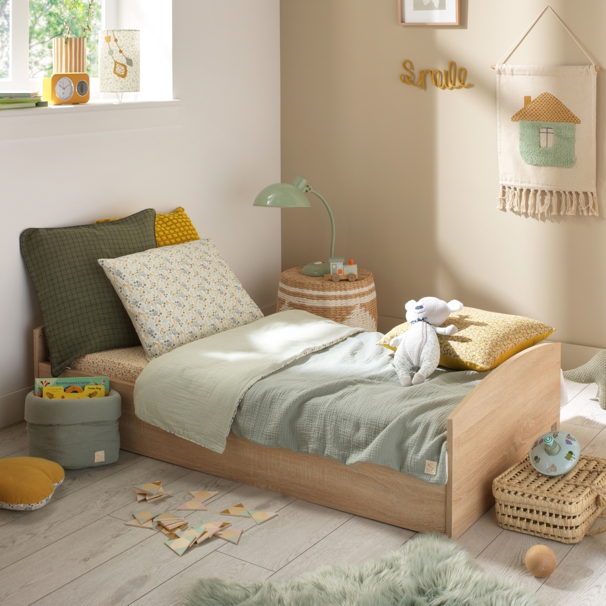 Lit évolutif Little big bed Azur (70 x 140 cm) (Sauthon) - Image 3