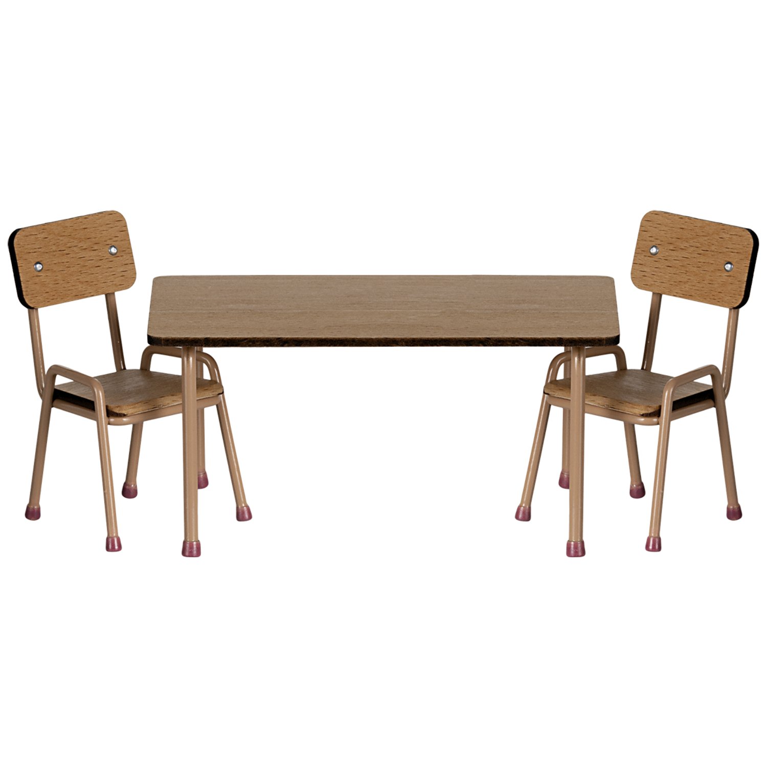 Ensemble table et chaises Souris Rose dark powder
