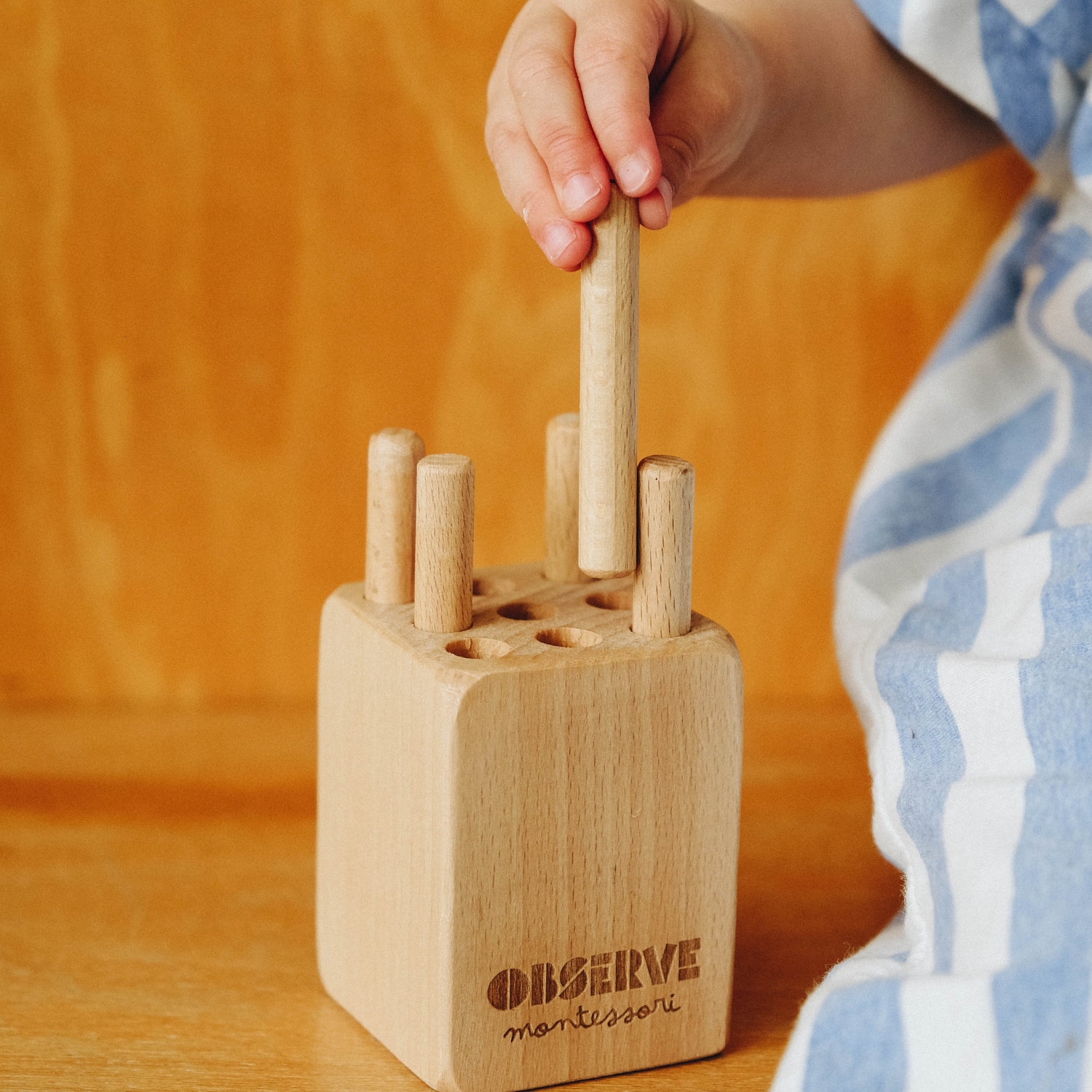 Tourillon - Jeu en bois pour développer la motricité fine (Observe Édition) - Image 3