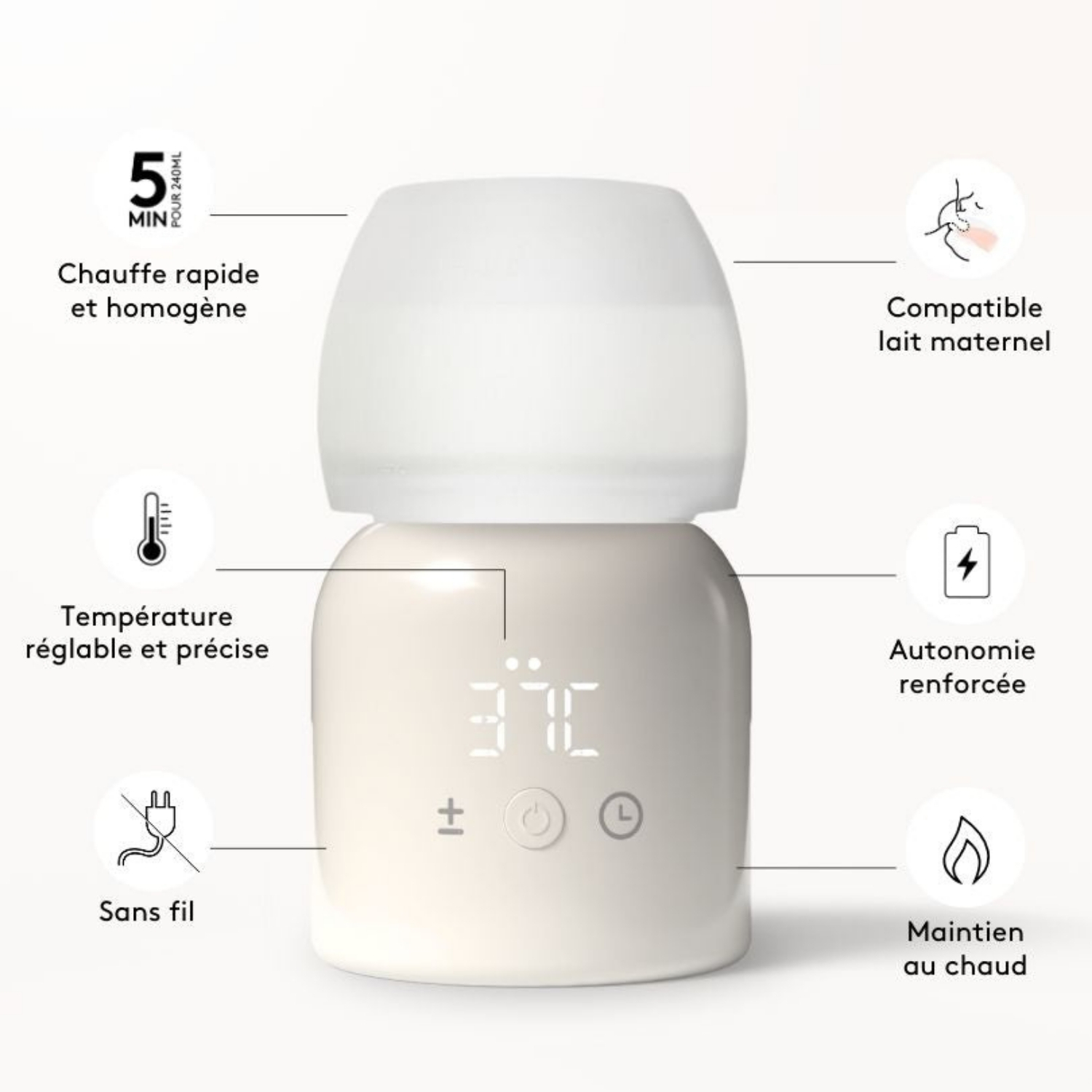 Chauffe biberon Nomade TooGo 2.0 (Elhée) - Image 7