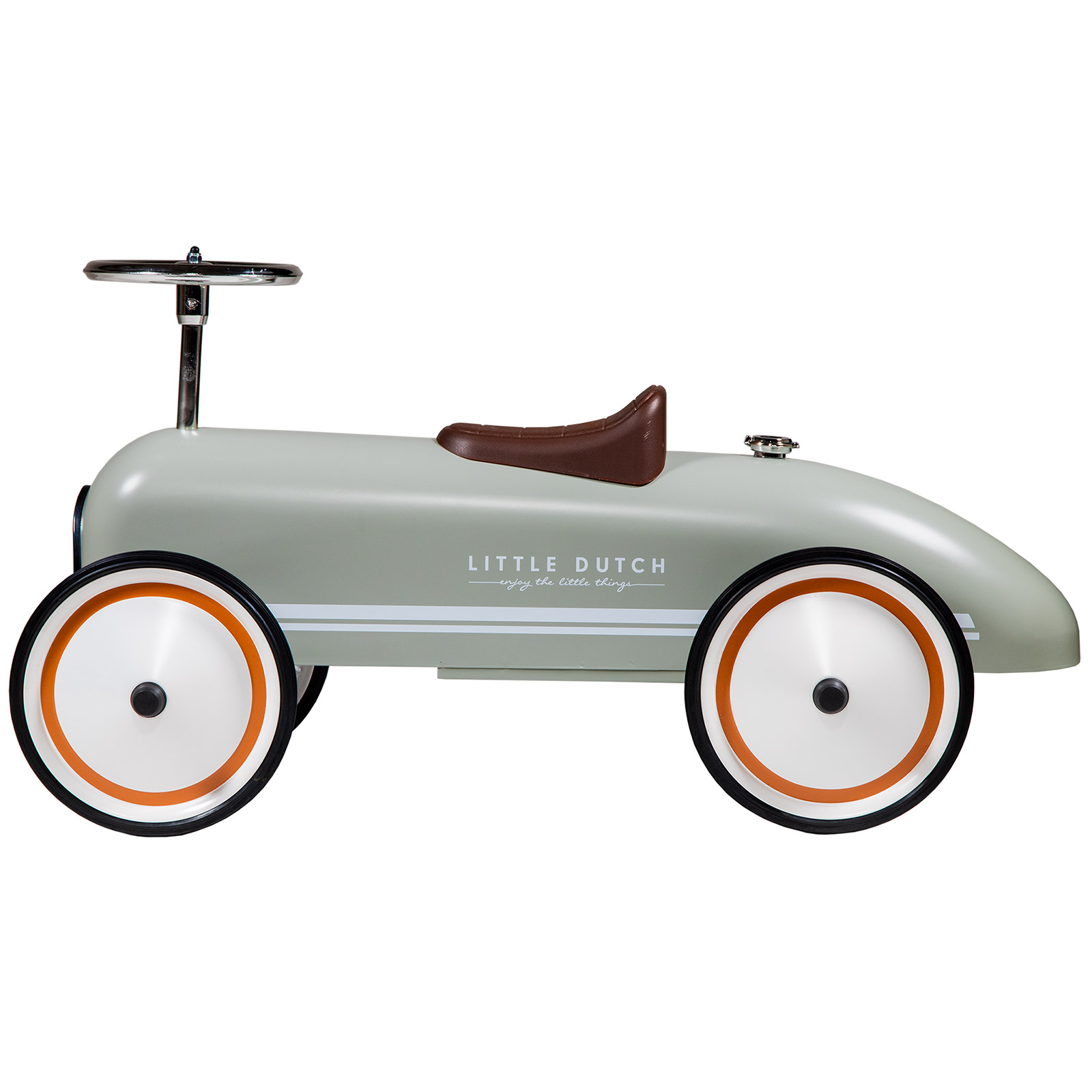 Porteur voiture Rétro Roller Olive (Little Dutch) - Image 6