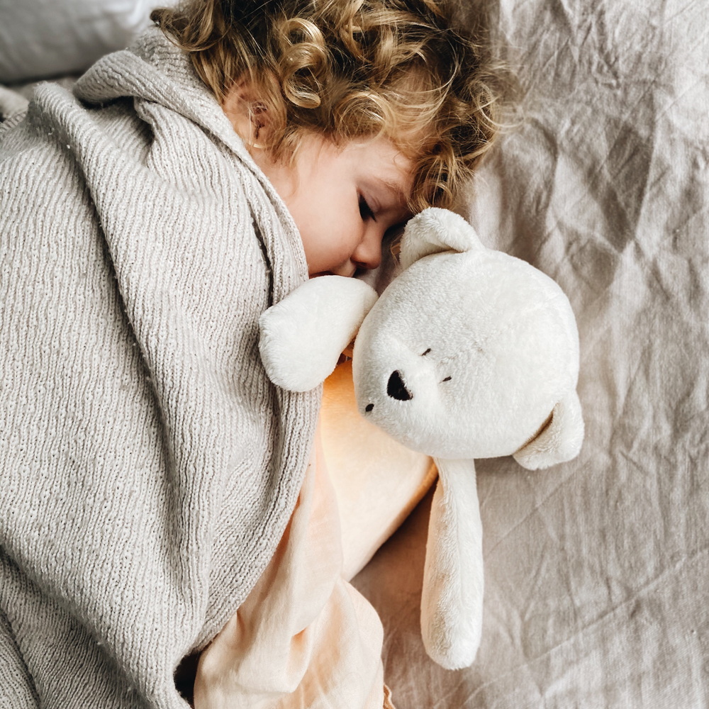 Peluche veilleuse Ours douceur crème (Moonie) - Image 2