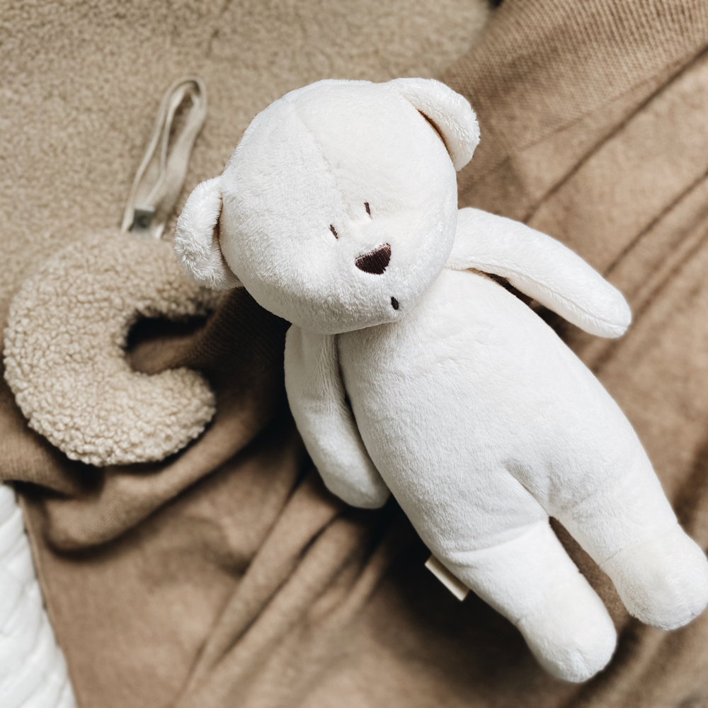 Peluche veilleuse Ours douceur crème (Moonie) - Image 4