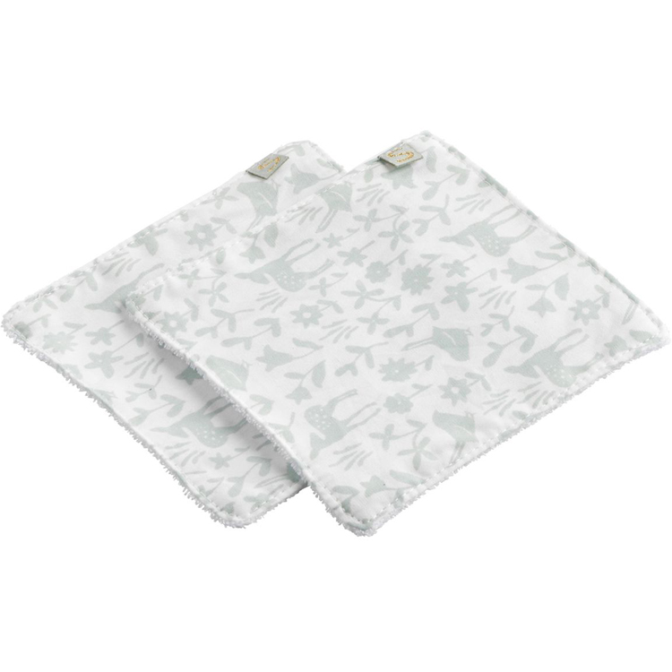 Trousse de toilette + 6 carrés éponge Promenons-nous (Sauthon) - Image 2