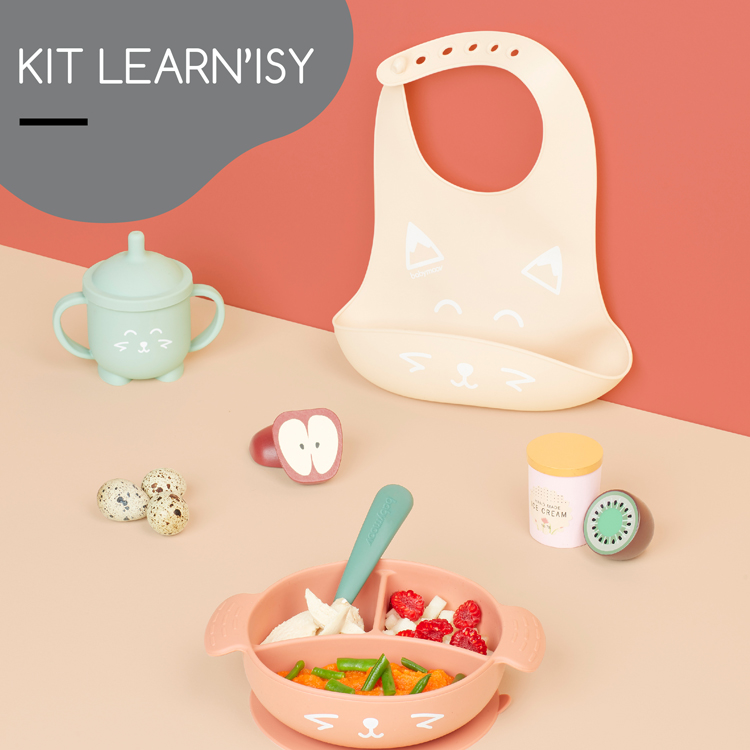 Coffret de repas Learn'Isy renard (4 pièces) (Babymoov) - Image 3