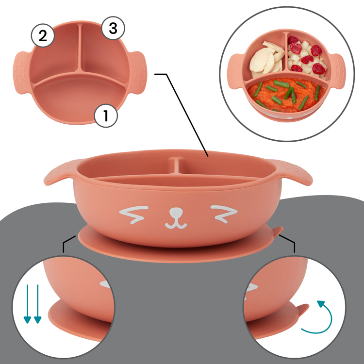 Coffret de repas Learn'Isy renard (4 pièces) (Babymoov) - Image 7