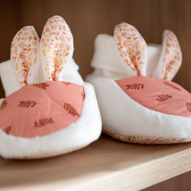 Chaussons lapin Esmée (Sauthon) - Image 1