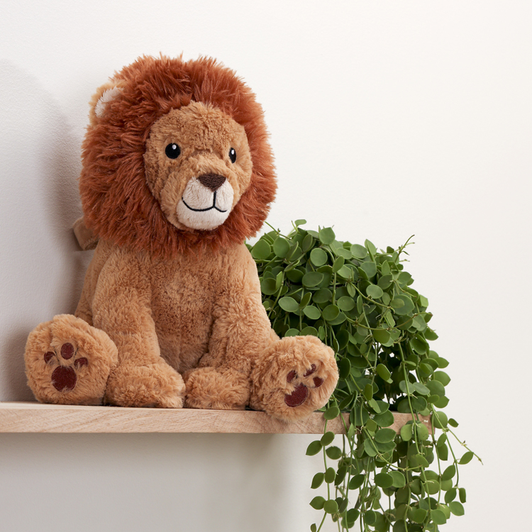 Peluche bruit blanc avec détecteur de réveil Louis le lion (Cloud B) - Image 4