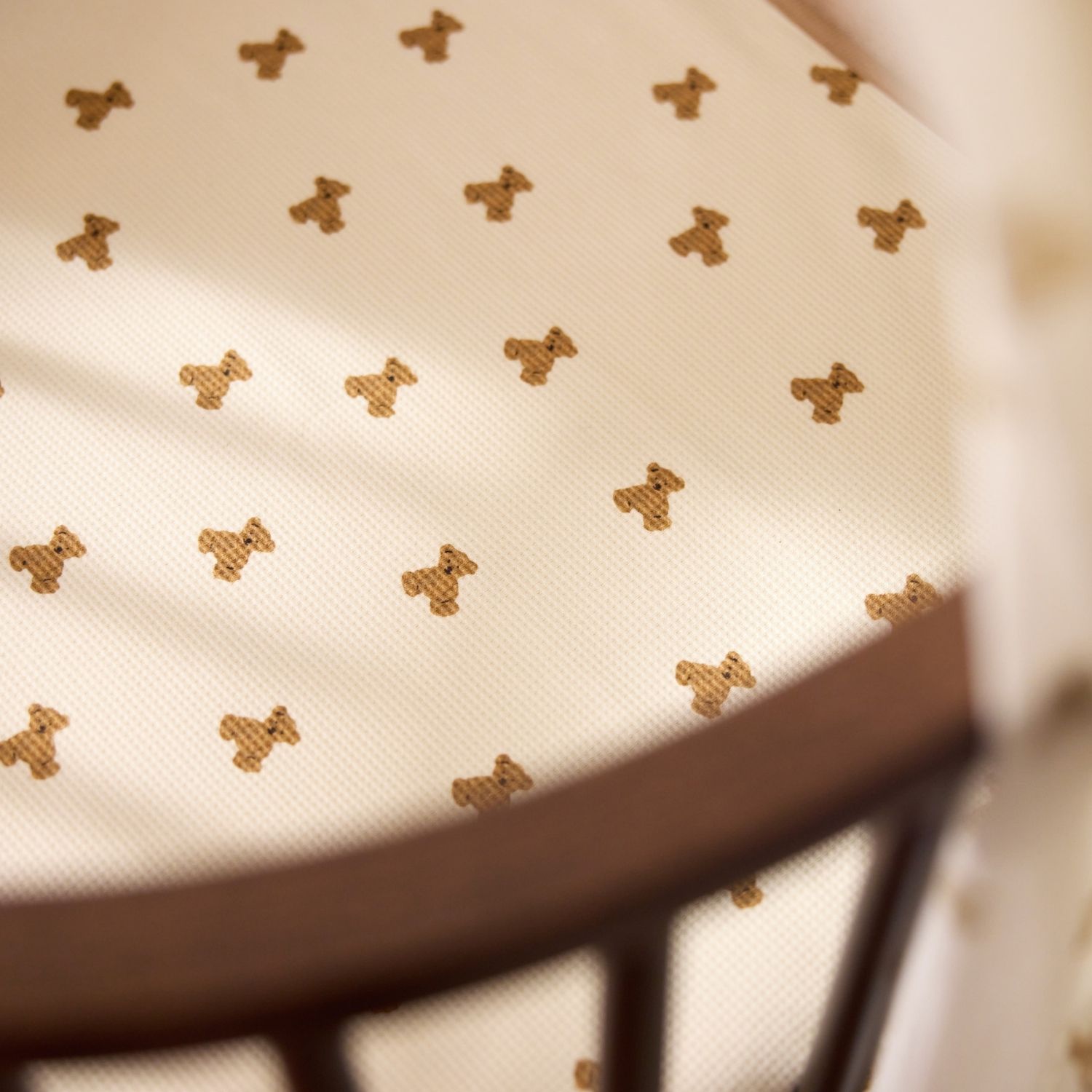 Couverture Little Waffle Mini Teddy Bear (75 x 100 cm) (Jollein) - Image 3
