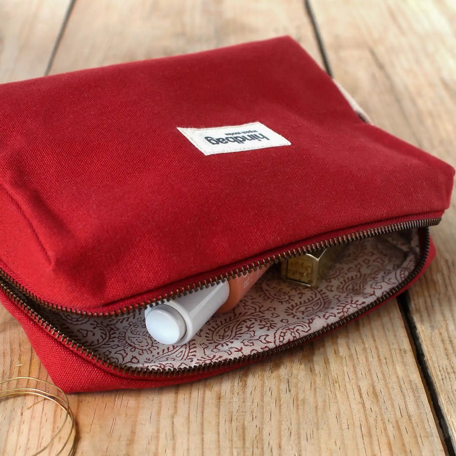 Trousse de toilette Leon Terracotta (Hindbag) - Image 2