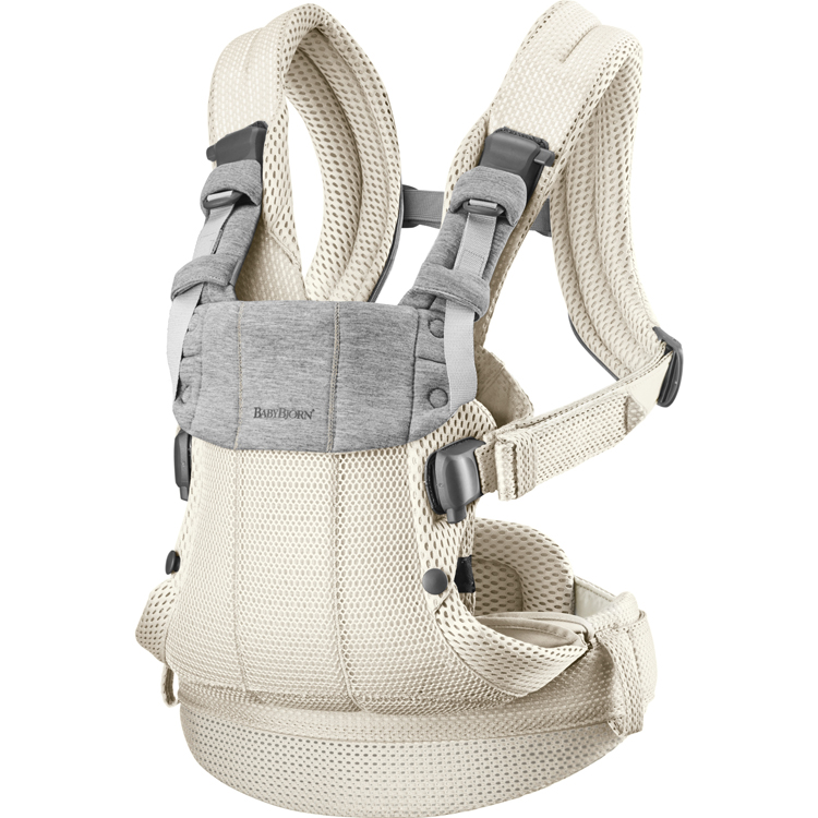 Porte-bébé Harmony en Mesh 3D crème (BabyBjörn) - Couverture