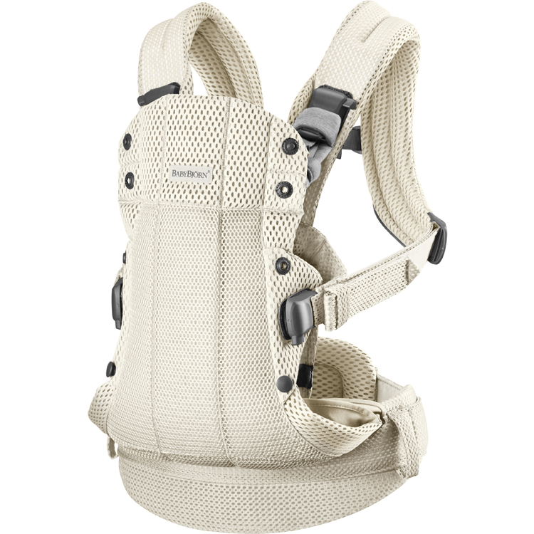 Porte-bébé Harmony en Mesh 3D crème (BabyBjörn) - Image 5