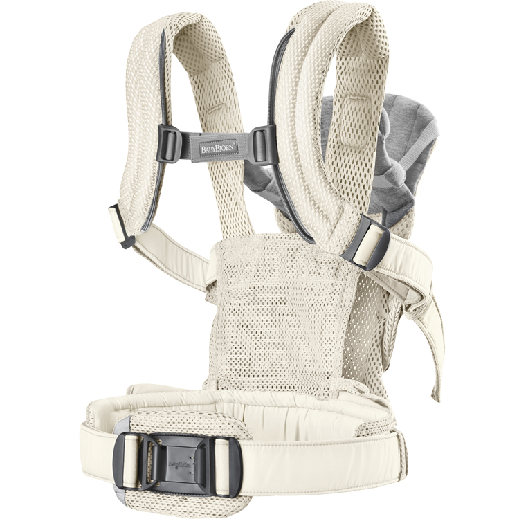 Porte-bébé Harmony en Mesh 3D crème (BabyBjörn) - Image 7