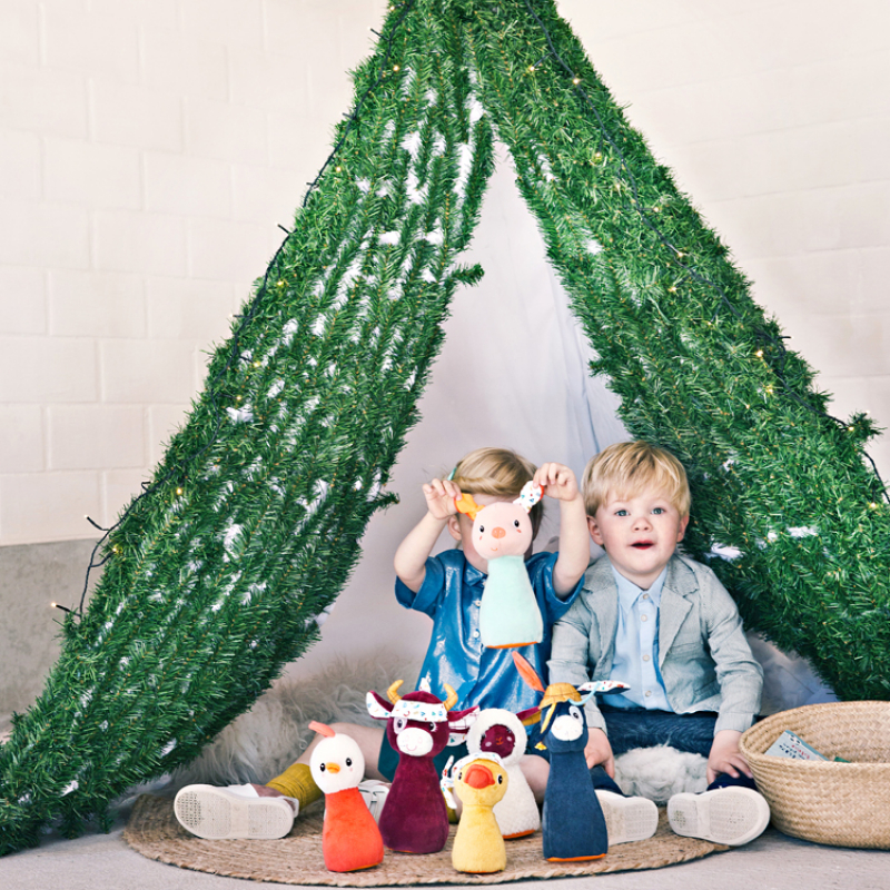 Mon premier jeu de quilles Ferme (Lilliputiens) - Image 3