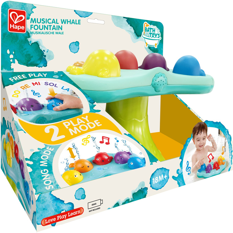 Fontaine de bain musicale Baleine (Hape) - Image 8