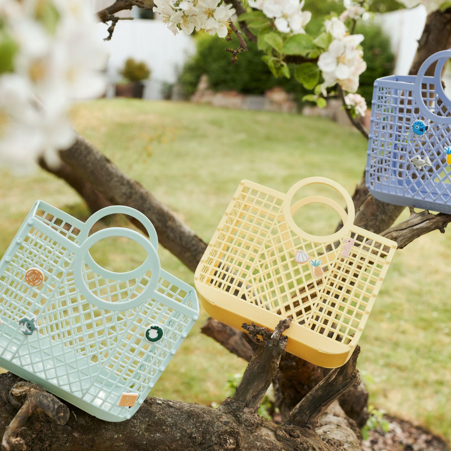Panier enfant Samantha avec accessoires Light Peppermint (Liewood) - Image 3