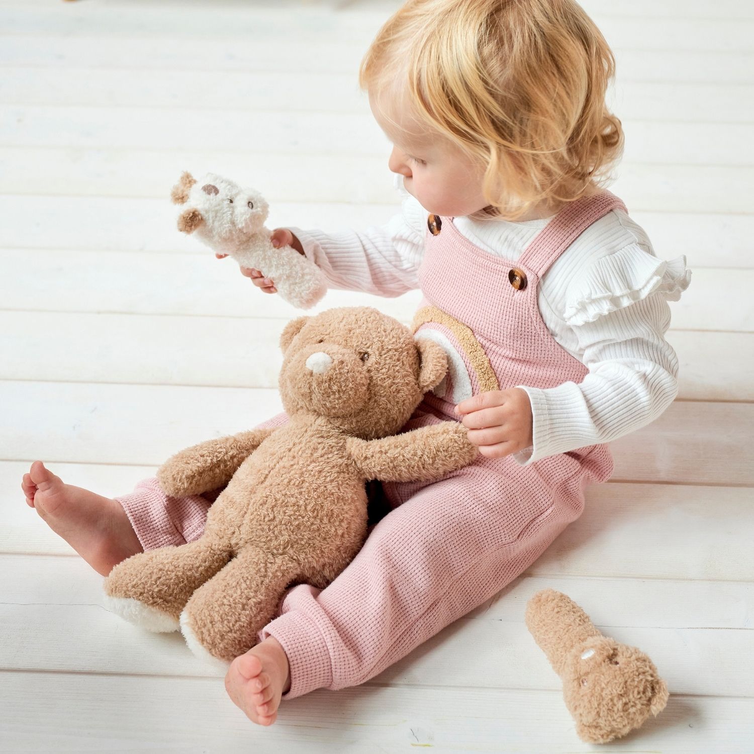 Hochet Teddy Ours Caramel (Nattou) - Image 3