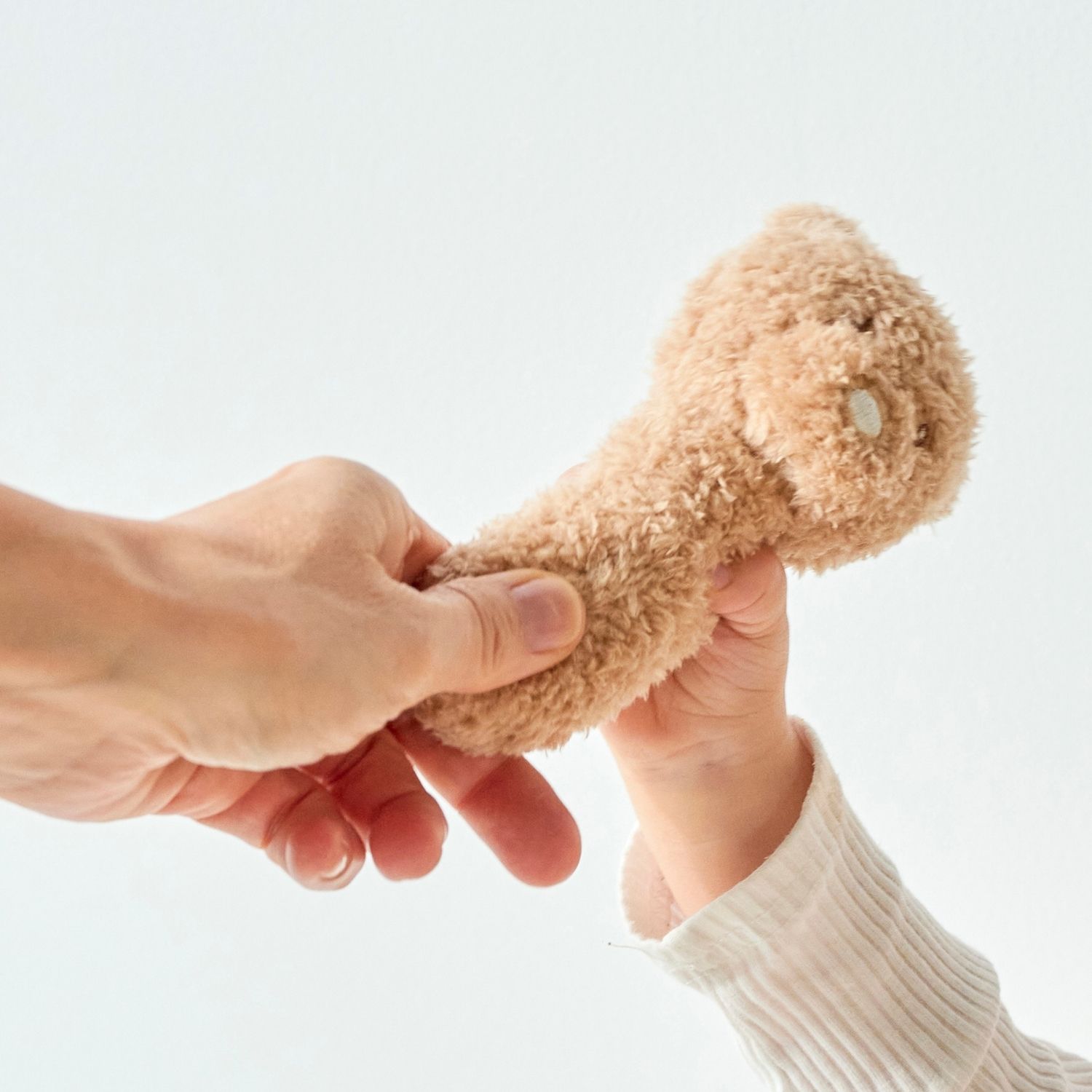 Hochet Teddy Ours Caramel (Nattou) - Image 4
