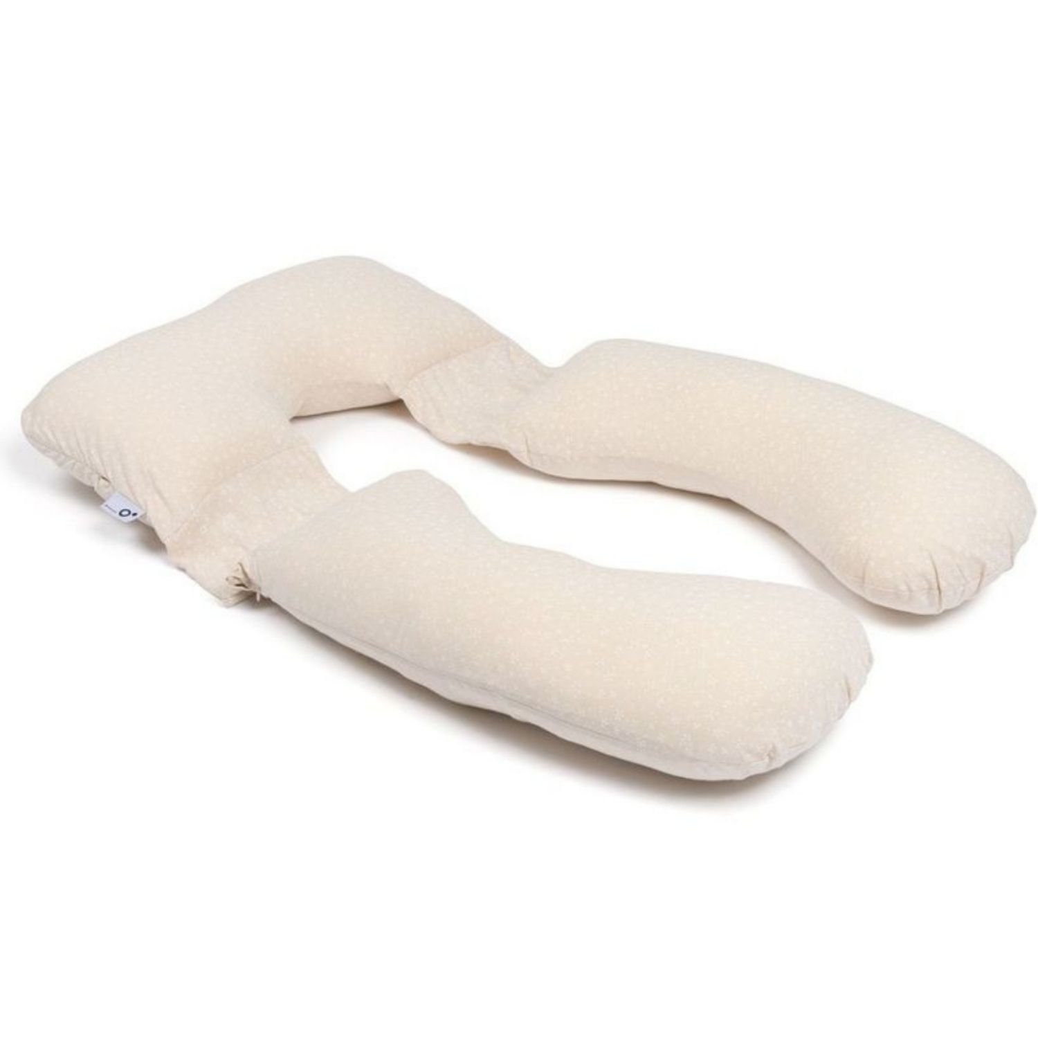 Coussin de grossesse 2 en 1 Maxxy Flowers Sand (Doomoo) - Couverture