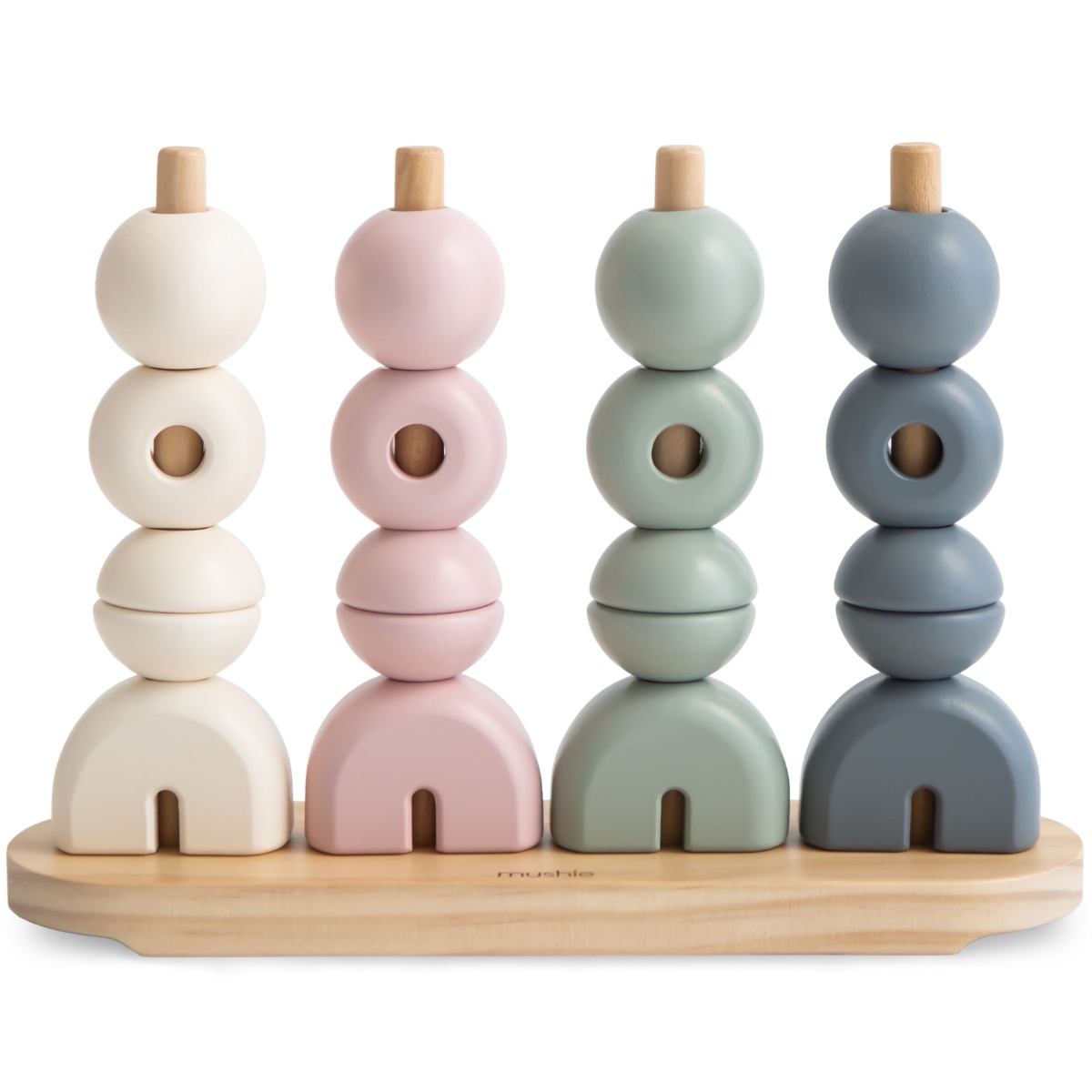 Jeu à empiler Multi Shape Original (Mushie) - Image 1